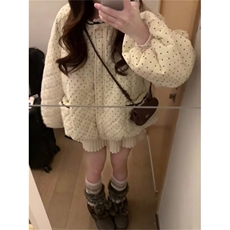1506A/G78440/P89棉服女冬季宽松保暖小个子外套潮，男装棉衣，星座1506A