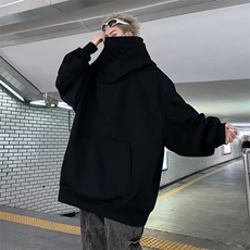 社恐堆堆领卫衣男潮ins港风潮流网红款加绒加厚EG110P48，男装卫衣，星座1116-2