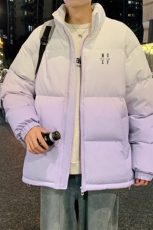 量大优可提供视频冬棉衣立领渐变HD019-1-MF5326-P75，男装棉衣，电商019-1