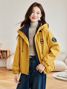 现货2025冬装新款加绒加厚休闲精品女装棉衣棉服派克服图片