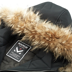 男士冬季毛领连帽羽绒服中长款保暖休闲羽绒外套男ZELD9842-P410，男装羽绒服，电商B212（原钱塘6029）