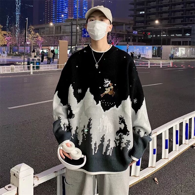 毛衣男冬季韩版潮流圆领毛衣MY93P42,男装针织衫/毛衣,星座1116-2
