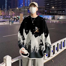 毛衣男冬季韩版潮流圆领毛衣MY93P42，男装针织衫/毛衣，星座1116-2