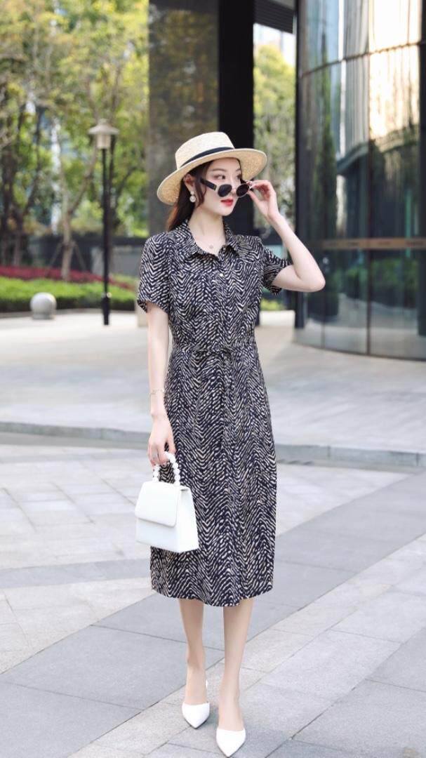 2021:时尚新款连衣裙，女装连衣裙，VolcanicFlame丽璨