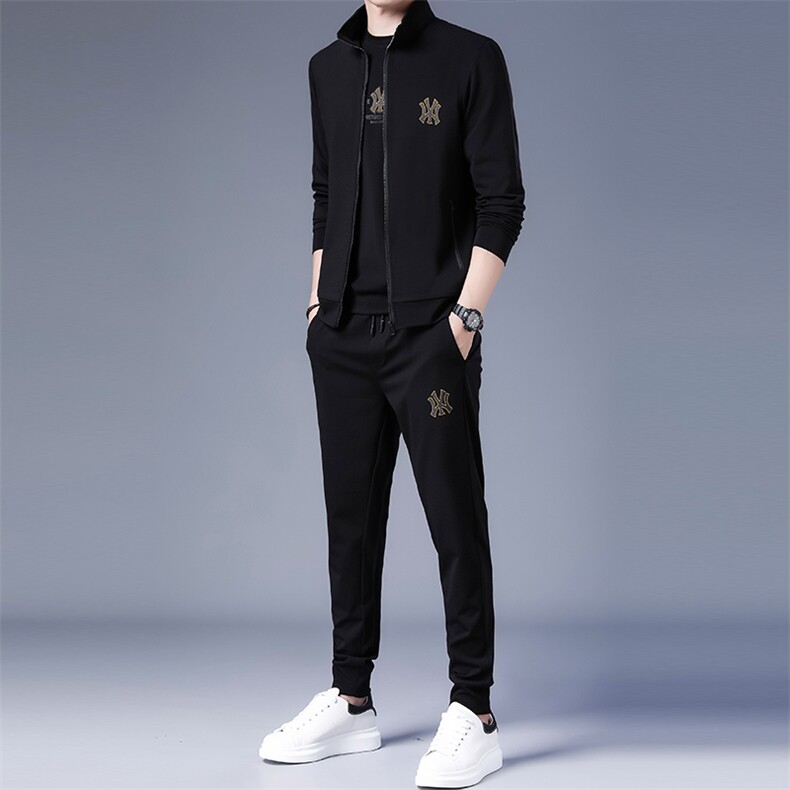 SA8293-3钱塘2020-2中青年男士百搭帅气潮流简约卫衣套装P240,男装休闲套装,钱塘207-2
