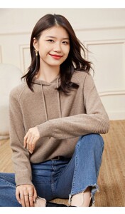 套头通勤常规2025年春秋季宽松型连帽长袖纯色图片