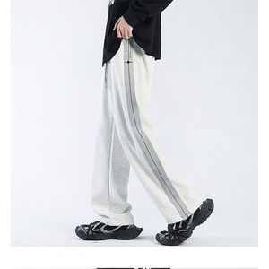 55%棉45%涤纶 YK86018 批35 休闲裤男长裤青春流行直筒运动卫裤图片