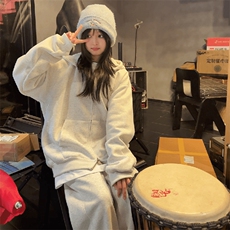 抖音得物品质二开26春装男女美式高街结构双拉链开衫卫衣外套，女装短外套，电商A486-1