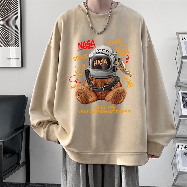 麂皮绒卫衣男大码重磅长袖t恤男JW81281-P35,男装卫衣,电商A040