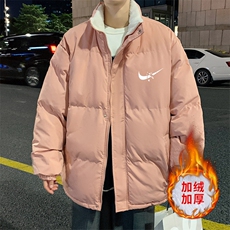 ！2023冬季男士加绒加厚棉衣潮牌立领情侣棉服外套MY109特P78，男装棉衣，电商B220