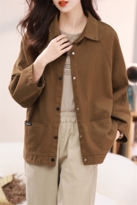2025年春装新款女装外套大码中年妈妈小个子洋气休闲高端夹克上衣，女装短外套，丽影随形