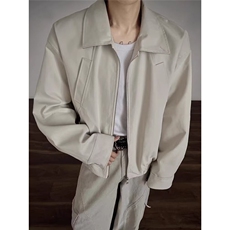 新款翻领工装夹克日系复古双领外套男新品513AJK2276P69，男装夹克，星座513A