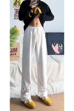 秋冬美式高街vibe运动加绒休闲卫裤货号K2485特P4578，男装休闲裤，电商A063