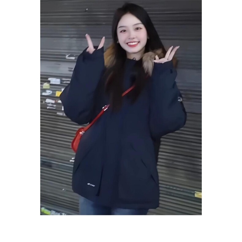 【升级款】派克服工装羽绒棉服oversize面包服外套Y902-P110网图,男装棉衣,电商B245