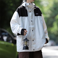 冲锋衣款外套2024春秋新三合一可拆卸情侣款旅行登山服J45/P54，男装夹克，星座506