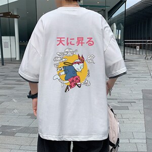JT55012-P25假两件短袖t恤男大码胖子半袖体恤半截袖港风，男装T恤，电商A040