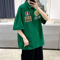 大皂敏电商A088-DP1009-TP35955氨纶夏款宽松短袖T恤控59，男装T恤，电商A088