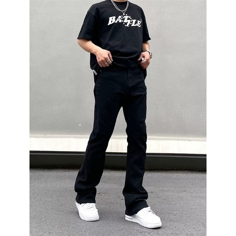 弹力牛仔裤男修身款精神小伙P41YS4138,男装牛仔裤,星座1112-1