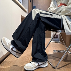 XZ616夏季撞色拼接拉链防水速干软壳冲锋裤TY1030P35控68，男装休闲裤，星座512A（原616）