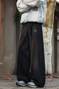 2026夏季新款潮牌美式解构拼接宽松直筒拖地裤6610-特P40图片