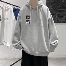 连帽卫衣男大码胖子帽衫大号运动服WY2431-P35，男装卫衣，电商A040