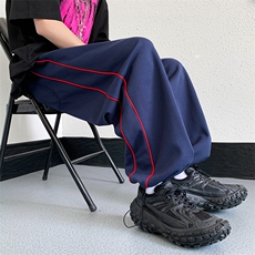 K107-P42原宿长裤青春流行简约纯色男时尚潮牌休闲裤，男装休闲裤，星座1501-1
