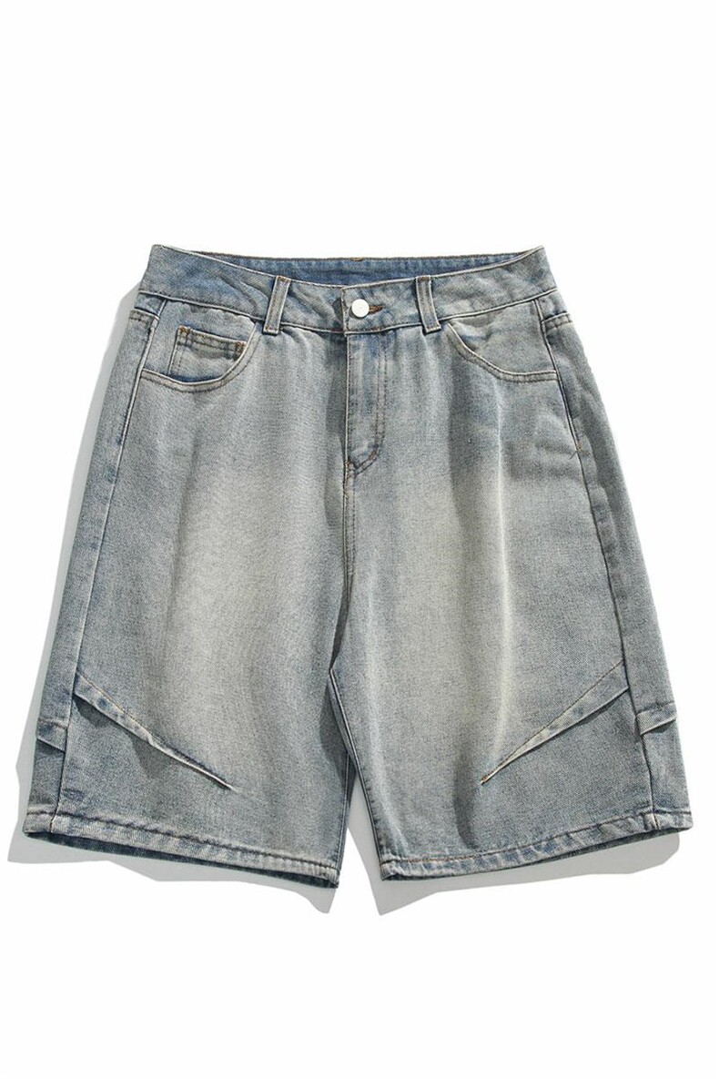 夏新百搭美式休闲大码潮流牛仔短裤子男K8472-P32【特价】,男装牛仔裤,电商A007-1