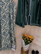 油画吊带+醋酸防晒外套，女装背心吊带，25Ann·Studio