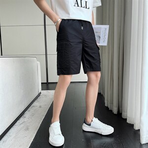 夏季5五裤短裤子男士夏季薄款韩版潮流弹力四分休闲中裤夏天马裤，男装牛仔裤，电商A327