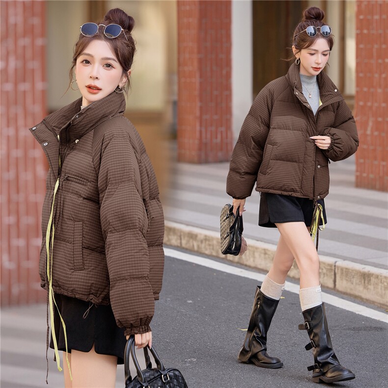 2025年冬季短款,女装羽绒服,浪花E族（衣布洛）