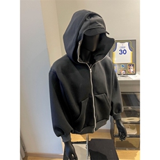 杭州质量版型原版一比一做法悍匪双帽卫衣WNW01-P78加绒88，男装卫衣，星座313A(原308A-2)