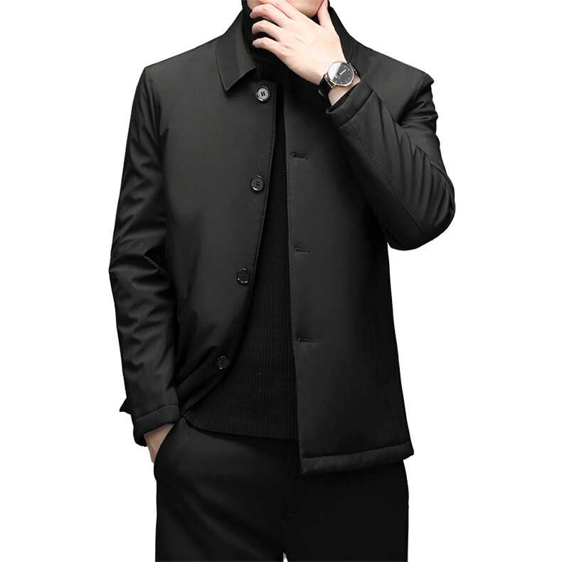 冬季棉衣男外套翻领中青年男保暖棉服爸爸装外套DFLDM16003-P160,男装棉衣,电商B212（原钱塘6029）