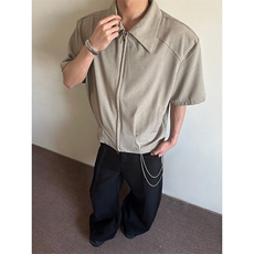 特P60无差价新款夏季时尚潮流百搭衬衫-HC2322港风内景，男装衬衫，电商A003