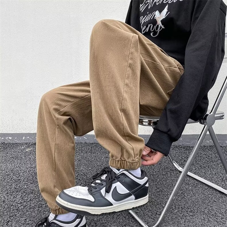 美式牛仔裤男春秋新款休闲直筒裤NA12P38图片