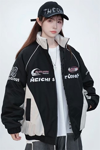 网络图慎用！图片只做展示 大货已到 机车潮牌棉服77950特P85图片