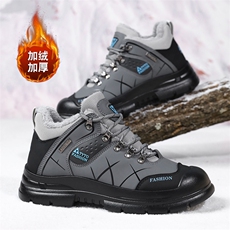 X4416-105男鞋2024棉鞋加绒冬季保暖男士潮流男鞋，男鞋靴子，星座1407-3