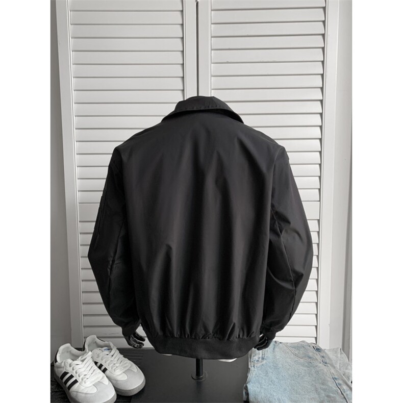 JK711-尺码M-3XL-P45-美式飞行员夹克工装外套高短款棒球服,男装夹克,星座1811B