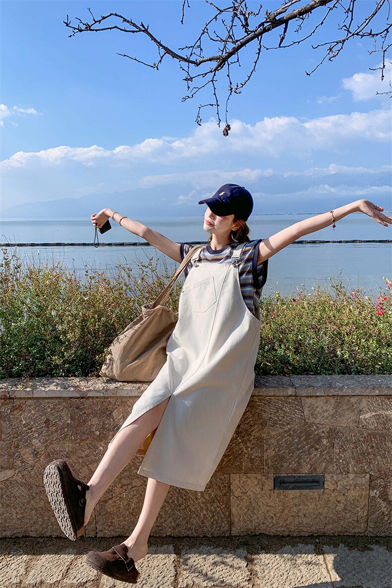新款现货，两件套背带裙B276-5820-P145-K218,女装套装/套裙,浙宝276（原081）