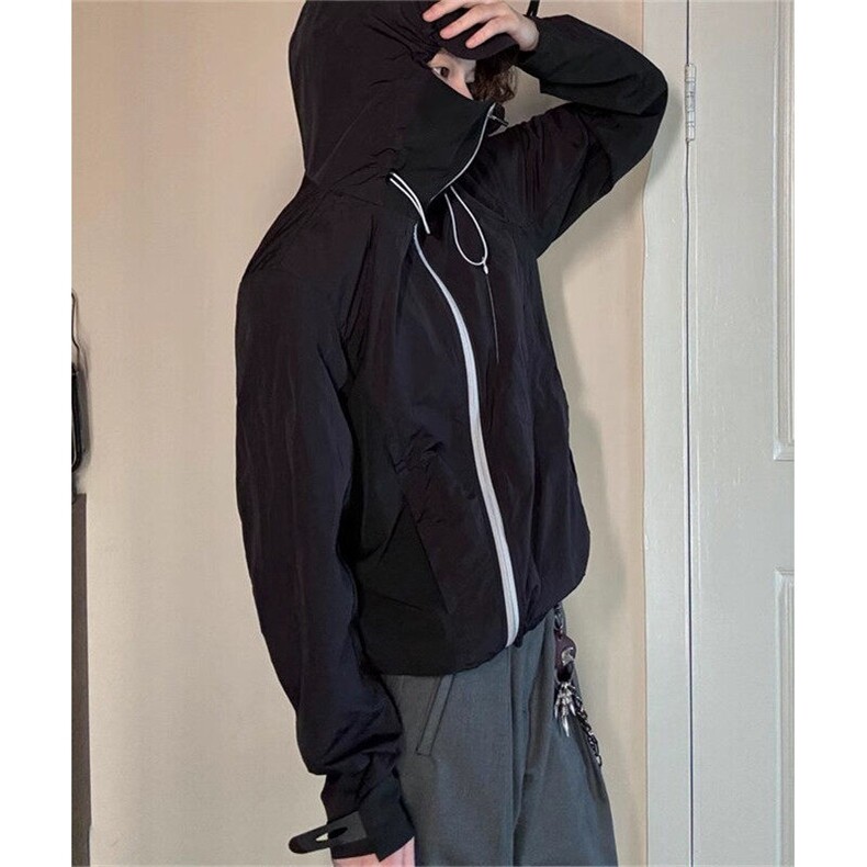 防晒衣男女透气休闲防晒服运动骑行夏季连帽外套FY127,男装防晒衣,星座1116A（原606A-3）