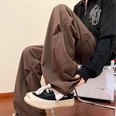 2024新款美式街头潮牌工装裤秋季设计感束脚休闲长裤男K7470-P38，男装休闲裤，星座512-3