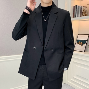 X203-P85 2025秋季男士阔板小西装西服外套图片
