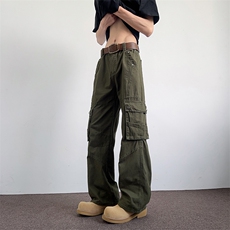 美式复古休闲潮牌男款工装裤男女K0118-P70，男装工装外套，星座308B-2