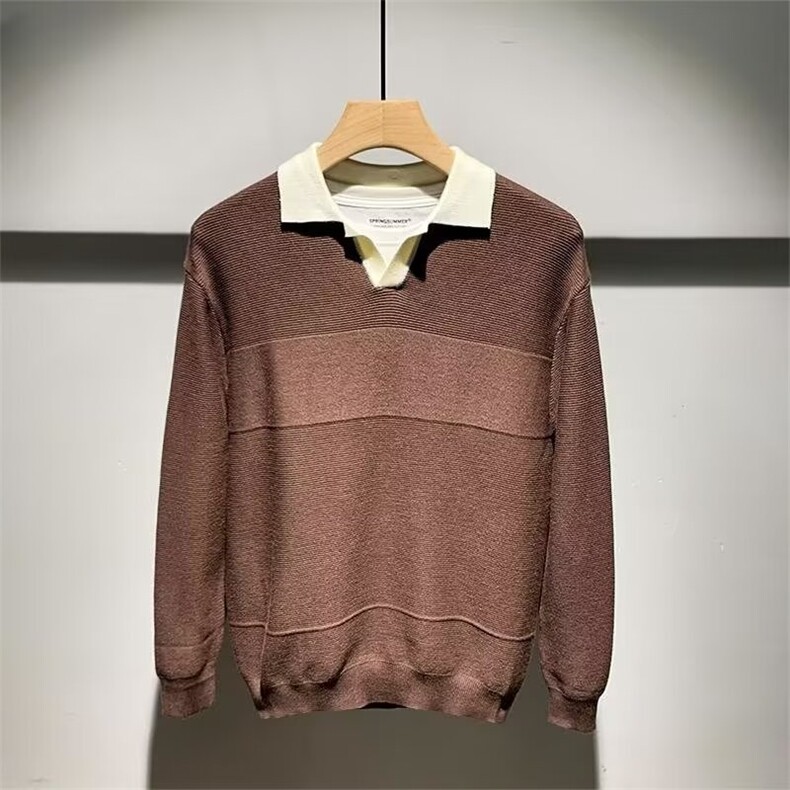 1506-1/MM281/P60男士毛衣高端纯牛绒衫v领秋露羊毛衫男款冬季图片