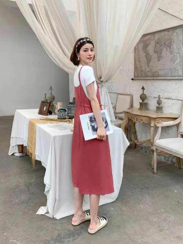 【现货】夏季新款韩版连衣裙，女装连衣裙，裳之恋语