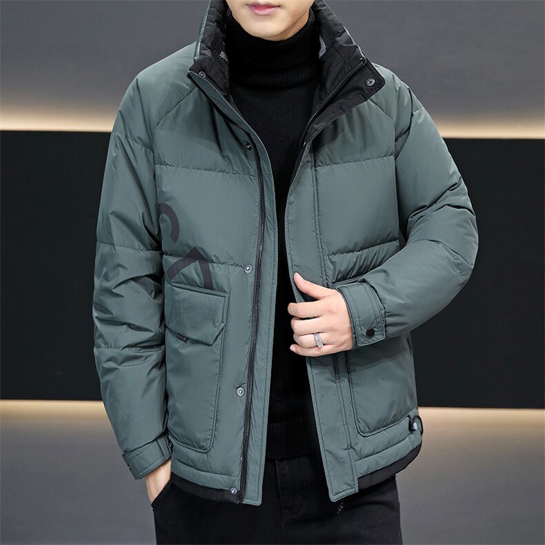 新款立领羽绒服男保暖夹克外套613B-29018-P170,男装夹克,星座613B