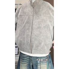电商DSA028-PY2501特P6525新款个性设计立领夹克男潮流外套，男装夹克，电商A028
