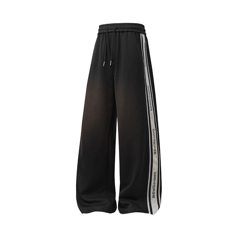 2026年春季新款现货潮牌运动裤休闲裤白底平铺图C323-1-6619-TP38，女装休闲裤，电商C323-1