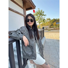 美式复古冬季皮衣男外套秋款潮PU皮夹克男女防水机车服JK001，男装夹克，星座208-5