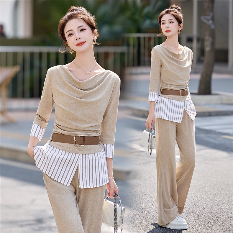 2026春季依如秀休闲风套装，女装套装/套裙，依如秀(原杭风阁)