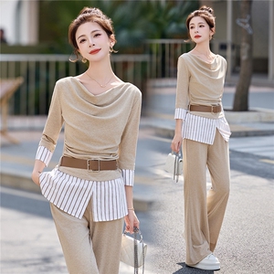 2026春季依如秀休闲风套装，女装套装/套裙，依如秀(原杭风阁)
